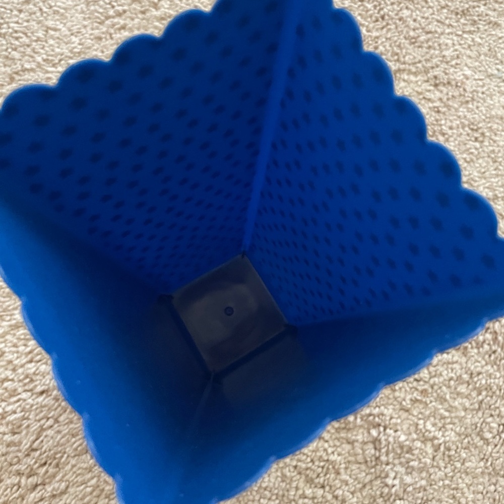Blue Star Pattern Popcorn Box - Party Favor Container - Picture 4 of 4